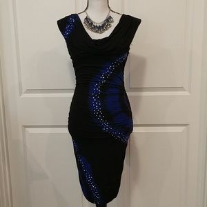 SEXY black INC dress